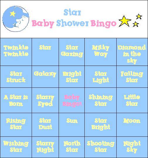 Where Can I Find Printable Blank Baby Bingo Cards Blurtit